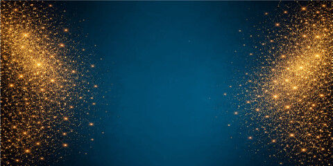 An abstract blue halftone background featuring magic winter stars and snowflake textures creates a festive holiday wallpaper design with light dust and space rain patterns © PIXEL RISE