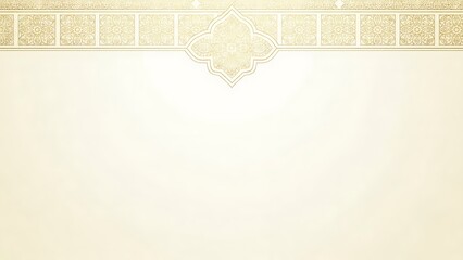Elegant gold background with ornate border design