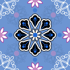 
Abstract flora, Geometric Ethnic traditional seamless,Knitting,Navajo Native American Indian, tribal, traditional, pattern design for carpet, print, wrap, decorative, illustration, Fabric, Wallpaper,