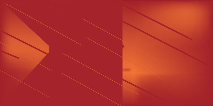 red and orange backround paper style. vector abstract