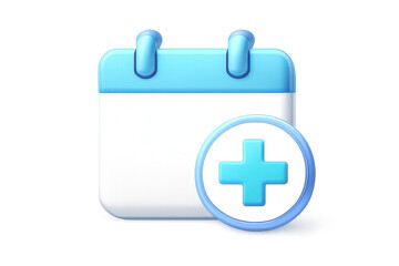 Obraz premium Add appointment calendar icon with transparent background graphic image.
