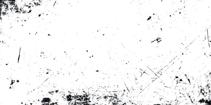 A heavily textured abstract grunge black and white image featuring distressed edges and a faded gritty surface