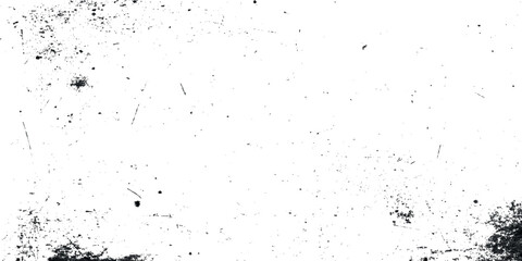 Fototapeta premium A heavily textured grunge abstract black and white image featuring distressed edges and a faded gritty surface