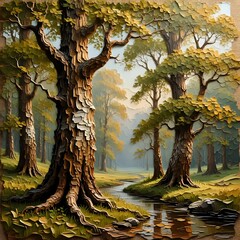 Obraz premium Autumn in the park