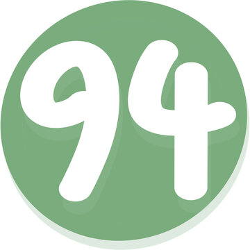Green number 94