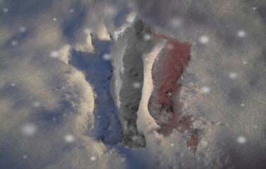 France sous la neige