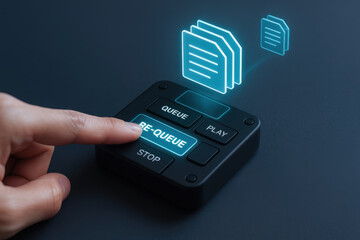 Re queue process automation with ai and robotics enhances business transformation by streamlining workflow and improving efficiency through rpa