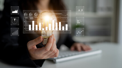 An interface for financial data analysis and stock market reporting. A collection of charts for tracking trends, performance, and investment data. Motif