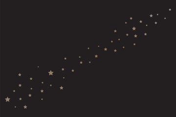 Vector illustration of realistic falling comet. Shooting star, meteor. Meteorite with a tail. EPS 10.