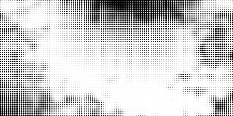 A striking black and white halftone texture displays a horizontal gradient with dramatic dark and light transitions. © Laiju Akter