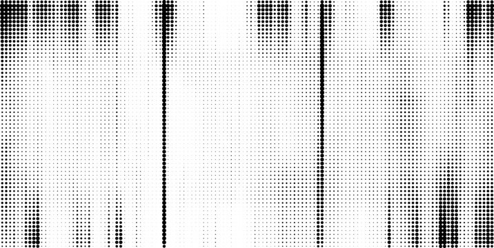 A graphic abstract pattern defined by strong vertical halftone lines creating a dynamic grid texture.