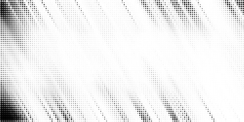 An intriguing black and white halftone pattern displays a fluid, almost blurred, digital texture.