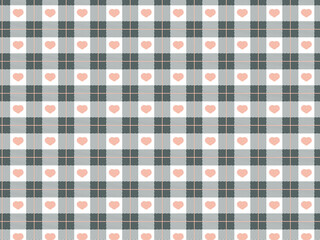 チェック柄の背景素材