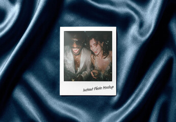 Elegant Polaroid Mockup