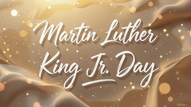 Celebrating Martin Luther King Day with Reflection and Unity on a Serene Landscape