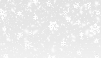 Heavy snow flakes Falling snowy overlay on transparent PNG