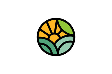 Agriculture Vector Logo Premium 