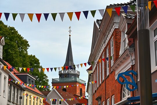 Altstadt und Lambertikirche in Aurich