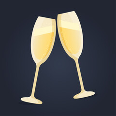  Champagne Glasses