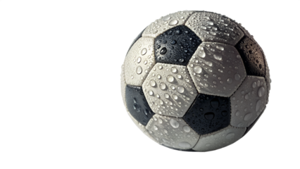 soccer ball isolated on transparent background