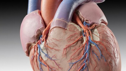 Anatomical Heart Model - Detailed Study of Cardiovascular System.