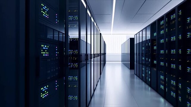 Navigating the Digital Heart of Global Infrastructure: A Walkthrough of Advanced Data Center Server Racks