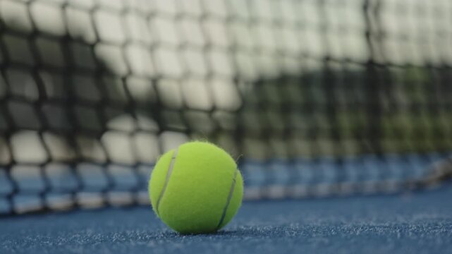 Closeup Of Athlete Preparing To Strike, Dynamic Scene Capturing Tension Before Padel Serve In Detail . Media
