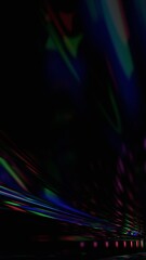 Abstract futuristic design, dark background, vertical orientation, 3d render