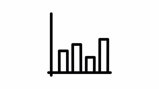 fluctuation animated icon - Motion Graphic Elements for Business ,Presentations and Design