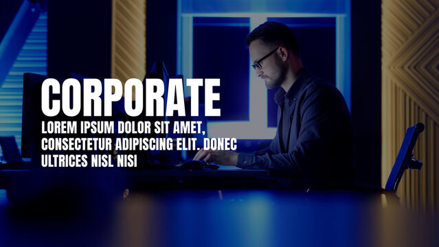 Corporate Text Animation