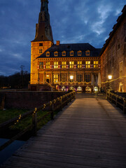 Obraz premium Advent am Schloß Raesfeld