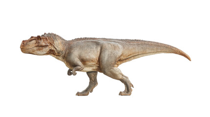 Tyrannosaurus rex dinosaur isolated
