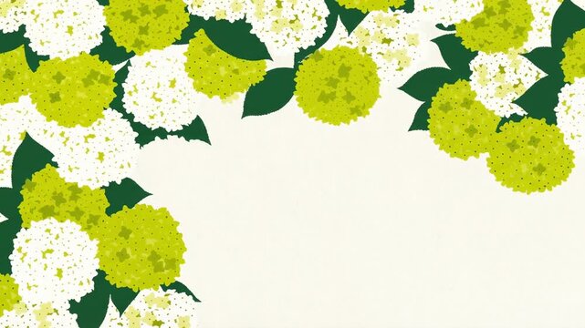 A lush, serene composition featuring vibrant, clustered blooms in a serene setting, evoking the freshness of nature's beauty and a feeling of peace.