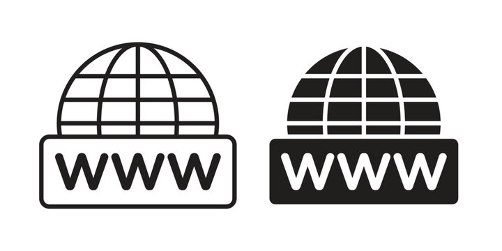 Domain icons for web developers and designers,
