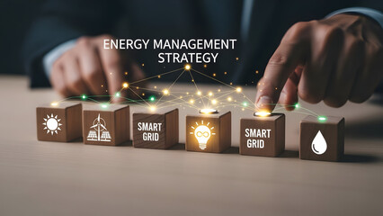 Innovative energy management strategy with smart grid technology