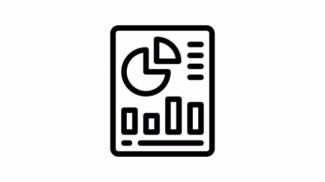 stats animated icon - Motion Graphic Elements for Business ,Presentations and Design