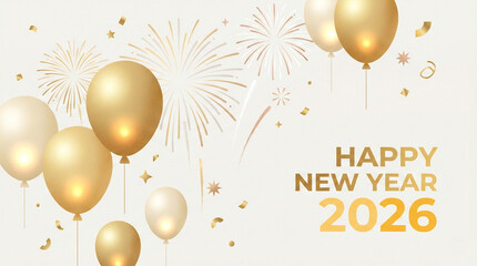 Golden New Year Celebration