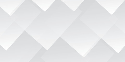 White and blue modern abstract wide banner with geometric shapes. Dark blue and white abstract background. Vector illustration