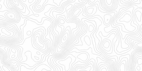 Minimal seamless area vector topo paper lines Topographic contour lines grid map pattern design. Geographic mountain relief. Contour maps. Topo contour paper map design. © MdLothfor