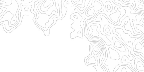 Minimal seamless area vector topo paper lines Topographic contour lines grid map pattern design. Geographic mountain relief. Contour maps. Topo contour paper map design.
