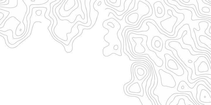 Minimal seamless area vector topo paper lines Topographic contour lines grid map pattern design. Geographic mountain relief. Contour maps. Topo contour paper map design.