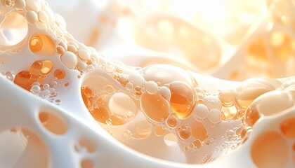 A closeup of luxury gold wedding rings nestled on a pink rose bouquet and white silk texture accented by a pearl necklace and jewelry beads for a sweet nature beauty gift