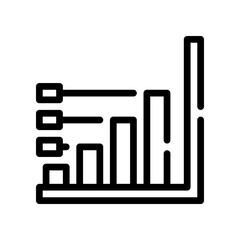 performance chart line icon