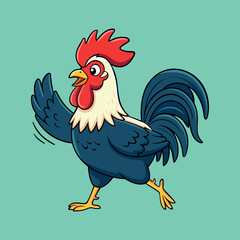 Strong Horse Character Mascot Logo Vector Template