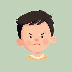 Angry Emotion Flashcard for Kids &ndash; Emotional Awareness