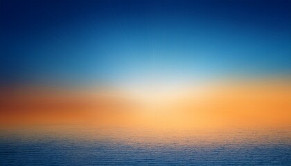 Fototapeta premium Blue To Orange Gradient Background