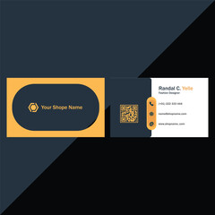 Minimal Business Card Template in Modern Style