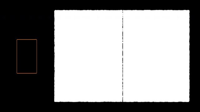 Super 8 mm Film grain Dust and Scratches.Retro template, film effect retro cinema, 4k Video