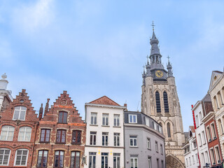 Obraz premium Exploring the Vibrant Streets of Kortrijk, Belgium