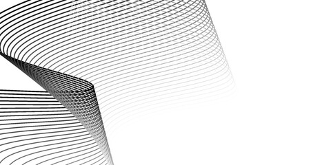 Abstract background with wavy blue lines on a white background. The blue lines create a flowing, textured pattern on the white surface.